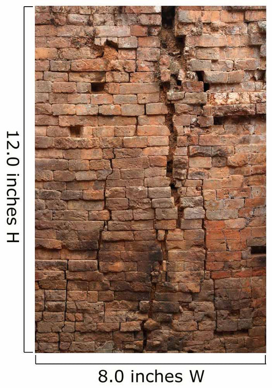 Old Brick Wall - Wall Decal