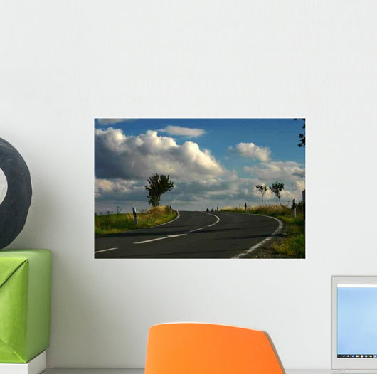 Road Wall Decal Design 3