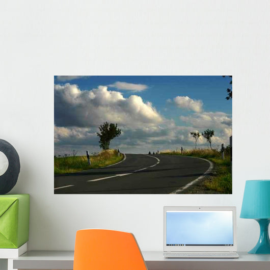 Road Wall Decal Design 3