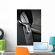 Black Seatbelt Wall Decal