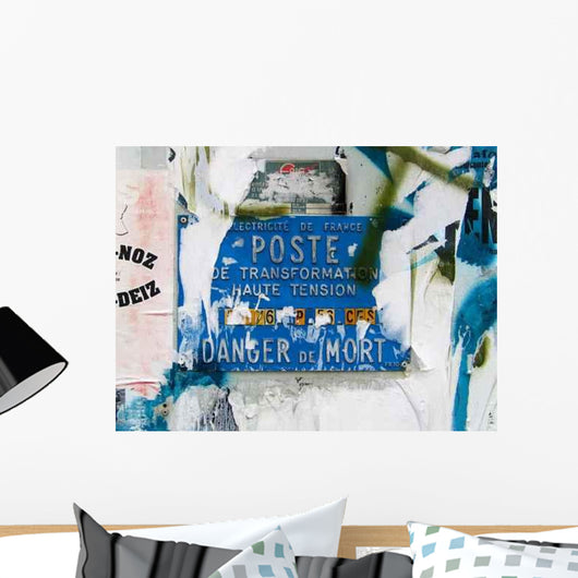 Danger Death Wall Decal