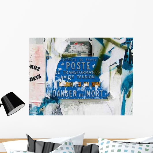 Danger Death Wall Decal