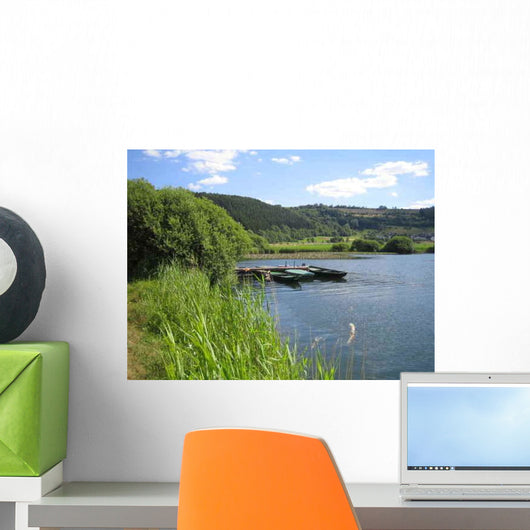 Boote Auf Dem Meerfelder Wall Decal