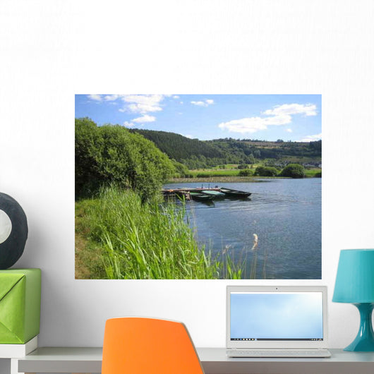 Boote Auf Dem Meerfelder Wall Decal