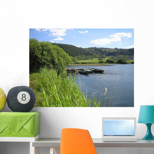 Boote Auf Dem Meerfelder Wall Decal