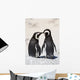 Photo Caring Penguins Wall Decal
