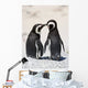 Photo Caring Penguins Wall Decal
