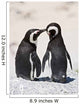 Photo Caring Penguins Wall Decal