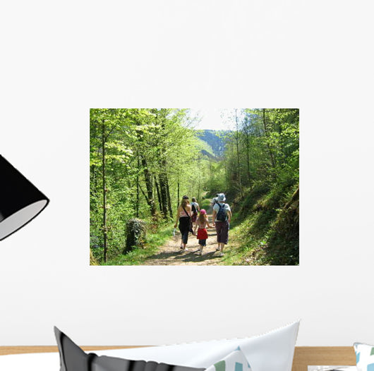 Hiking Wall Decal Design 2