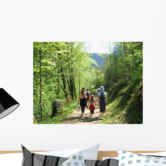 Hiking Wall Decal Design 2
