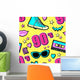 Vector Neon Pop 80s Wall Decal Design 2