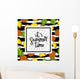 It's Summertime Illustration Pineapple Wall Decal