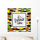 It's Summertime Illustration Pineapple Wall Decal