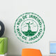 Rio Janeiro Stamp Wall Decal