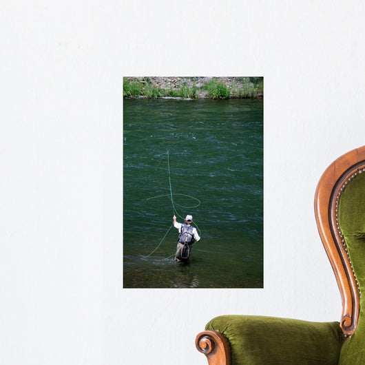 Fly Fishing Wall Decal