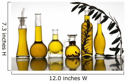 Olive Oil Still Life Wall Decal