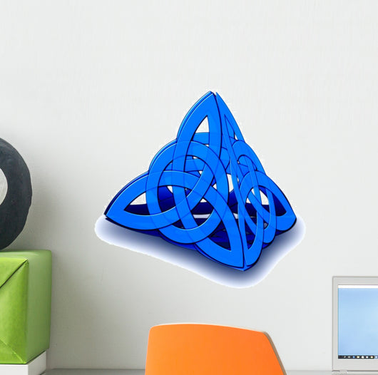 Celtic Trinity Triangle Wall Decal