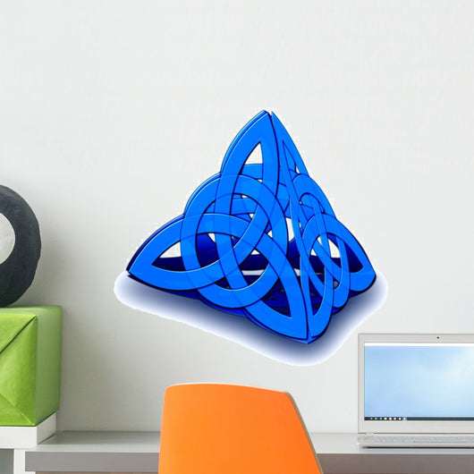 Celtic Trinity Triangle Wall Decal