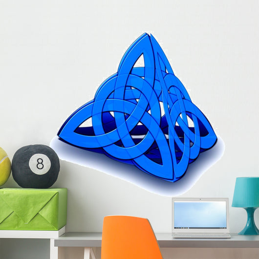 Celtic Trinity Triangle Wall Decal