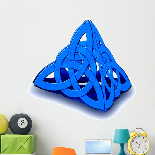 Celtic Trinity Triangle Wall Decal