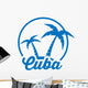 Icono Plano Cuba En Wall Decal