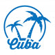 Icono Plano Cuba En Wall Decal