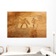 Kourion Mosaic House Gladiators Wall Decal