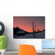 Cross Country Skis and Wall Decal