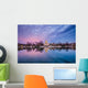 United States Capitol Distant Sunset Wall Decal