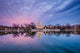 United States Capitol Distant Sunset Wall Decal