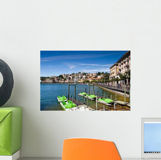 Lake Lugano Wall Decal
