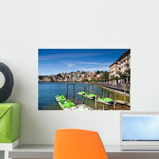 Lake Lugano Wall Decal