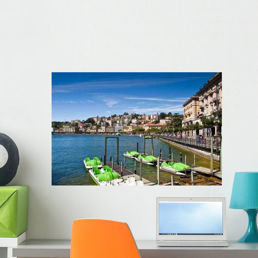 Lake Lugano Wall Decal