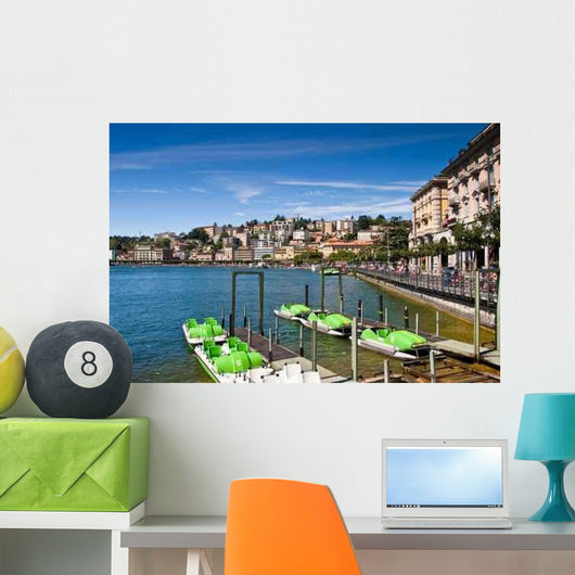 Lake Lugano Wall Decal