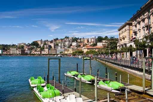 Lake Lugano Wall Decal