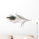 Peacock Feather Wall Decal