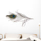 Peacock Feather Wall Decal