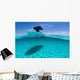 Caribbean Sea Stationary Boat Wall Decal