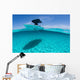 Caribbean Sea Stationary Boat Wall Decal