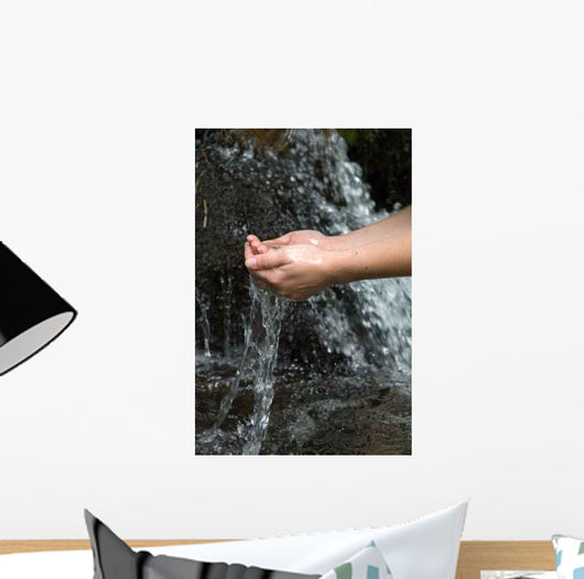 Drinking Water Wall Decal