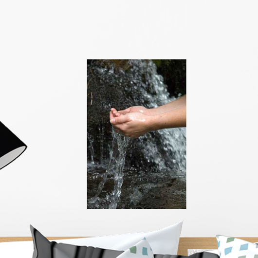 Drinking Water Wall Decal