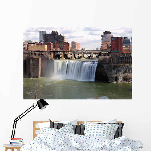 High Falls Rochester Ny Wall Decal Design 1