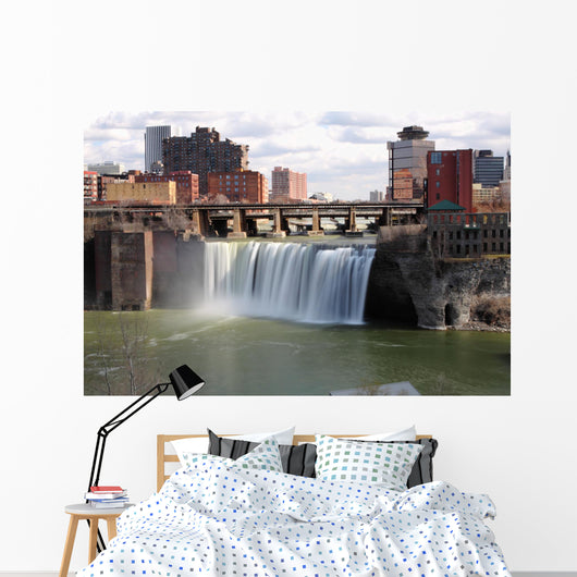 High Falls Rochester Ny Wall Decal Design 1
