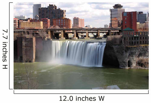 High Falls Rochester Ny Wall Decal Design 1
