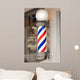 Barber Pole Wall Decal