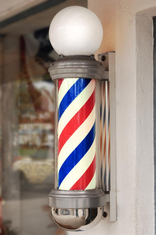 Barber Pole Wall Decal