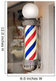 Barber Pole Wall Decal