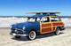 Woodie Beach Wall Decal
