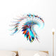 Rainbow Feathers Wall Decal