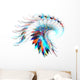 Rainbow Feathers Wall Decal